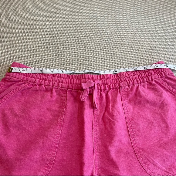 J.Crew Seaside Linen Shorts in pink size medium M - Picture 5 of 6